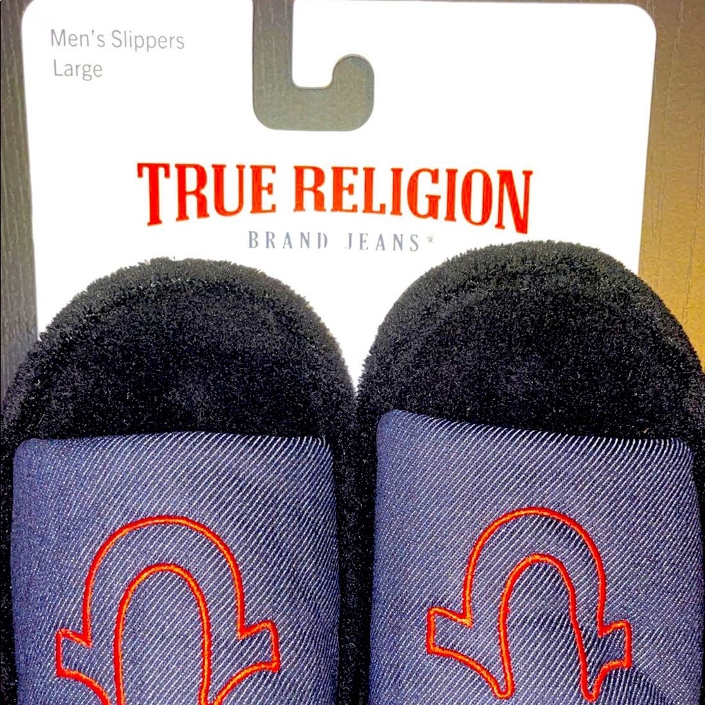 True religion slippers